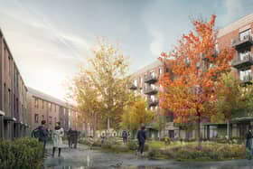 149 new homes will be built at the site of a former driving school, a site called Byron Quarter