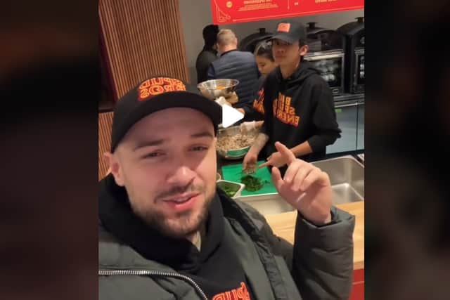 Elder Spud Brother Jacob Nelson at their new Express restaurant in Soho, London - a prime spot next to the Apollo Theatre in Archer Street, off bustling Shaftesbury Avenue in the West End