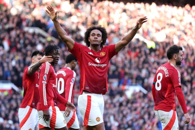 Joshua Zirkzee was impressive for Manchester United against Everton
