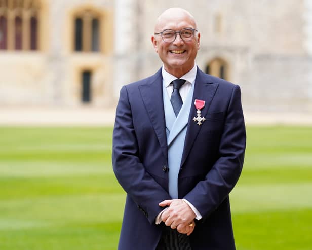 Gregg Wallace has a Millwall tattoo.