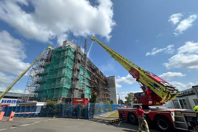 Four people were treated on the scene by London Ambulance Service