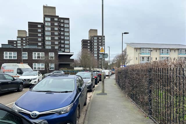 A parking regulation scheme is proposed to only allow existing residents to park on the estate, with 346 bays to meet current demand