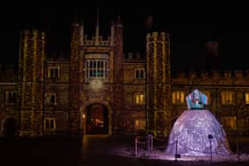 You can experience a typical Tudor feast at Hampton Court Palace