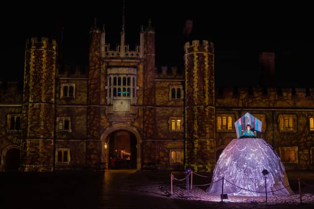 You can experience a typical Tudor feast at Hampton Court Palace