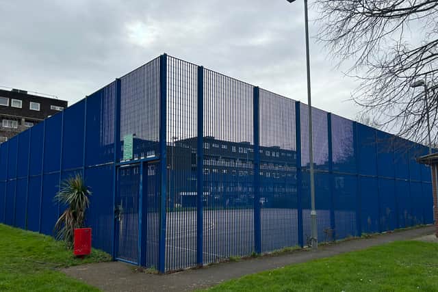The games court would be moved and new play areas added, including outdoor gym equipment
