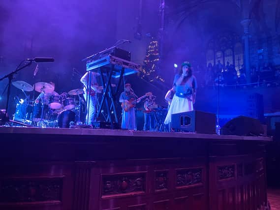 Remi Wolf performing at the Albert Hall on December 2nd.