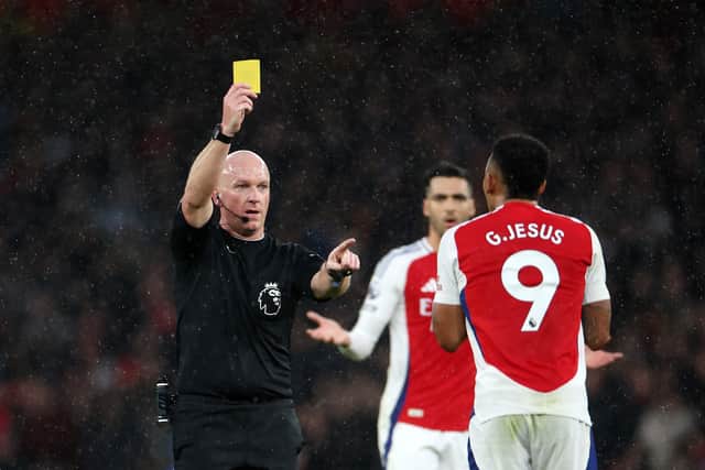 Gabriel Jesus has four yellow cards to his name.
