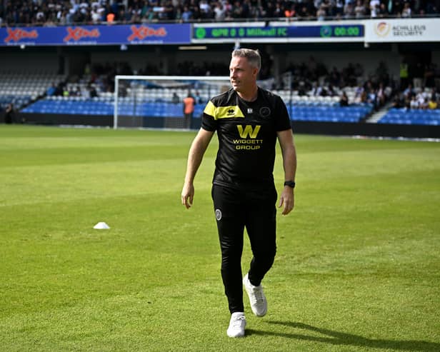 Millwall head coach Neil Harris.