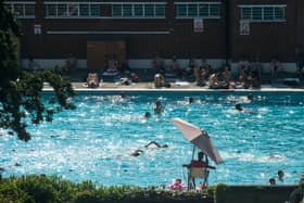 Enjoy the Grade II listed lido at Brockwell Park 