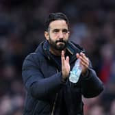 Man Utd manager Ruben Amorim.