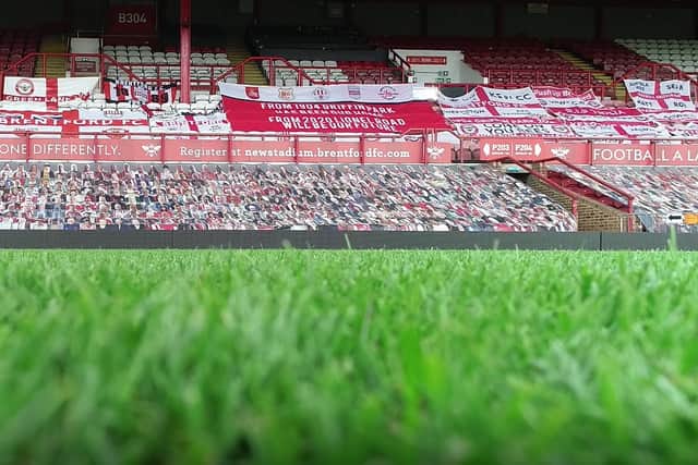 The plans for the now-demolished Griffin Park include the construction of 149 homes