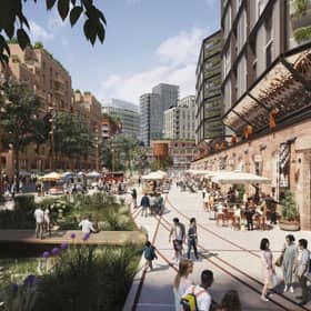 The masterplan would bring a dramatic new look to the 40-acre site