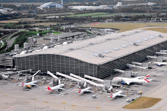 Heathrow says it looks at potential expansion plans in line with strict tests on carbon, noise and air quality