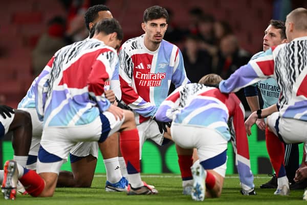 Kai Havertz regularly leads the line for Arsenal.