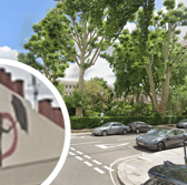 The Mary Poppins mural, inset, must be taken down from a house in Earl's Court Square