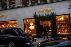 New Bond Street is one of London's most popular luxury shopping destinations 