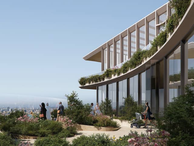 There will also be a public garden on level 35 with space for free bookings for schools and community groups