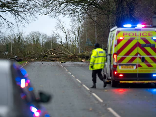 Paul Fiddler died after a tree fell onto his Citroen van on the A59 at Longton