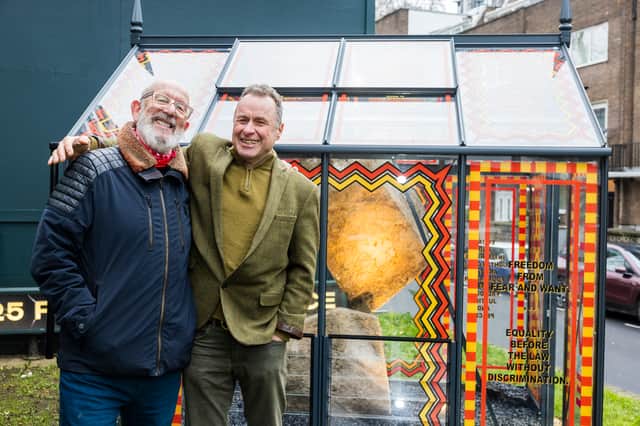 Greenhouse unveiling in Marble Arch