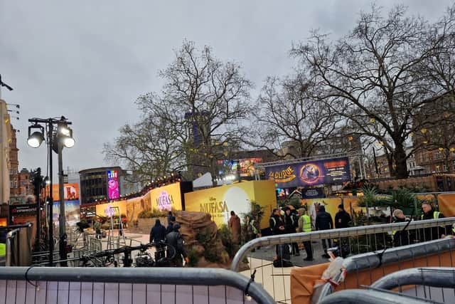 Rolling out the red carpet for the Mufasa premiere in Leicester Square