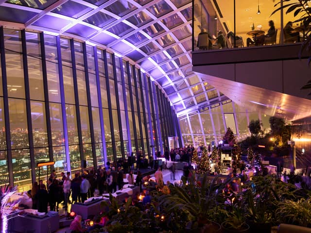 See in 2025 at London's Sky Garden 