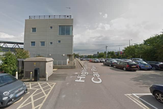 Four housing blocks on the tube station’s 160-space car park and adjoining storage spaces are planned