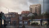The new flats would be split across a 15-storey tower block and 12-storey building on Canbury Place car park and Kingsgate Road