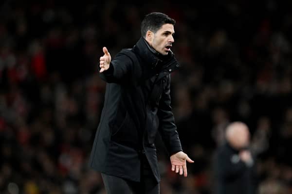 Mikel Arteta was held to a point by former club Everton.