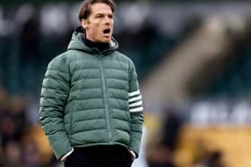 SETBACK: For Leeds United's key promotion rivals Burnley under boss Scott Parker, above.