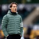 SETBACK: For Leeds United's key promotion rivals Burnley under boss Scott Parker, above.