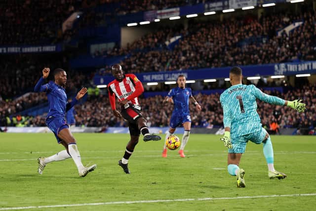 A quiet night for Wissa at Stamford Bridge.