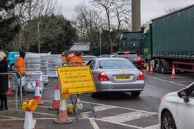 Since the ‘complex fault’ was first reported at the Cheam Water Treatment Works on Monday evening (December 16), SES Water has installed three temporary water bottle collection points to support the affected households.
