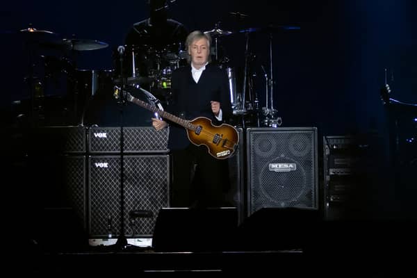 Sir Paul McCartney will perform at the O2 Arena tonight and tomorrow