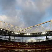 Emirates Stadium.