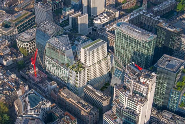 Tenter House is between Moorgate Station and the Barbican estate