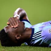 Bukayo Saka is feared to have torn his hamstring.