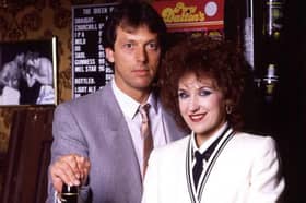 The second part of the EastEnders festive double-header in 1986 reached 18.90 million people. It sees Angie reeling from Den's delivery of divorce papers.