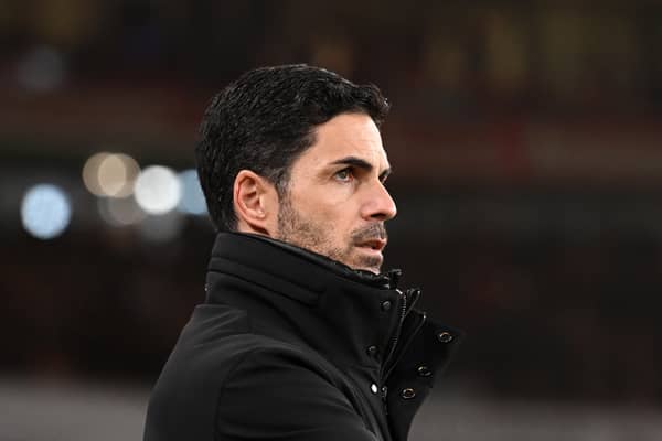 Arsenal manager Mikel Arteta.