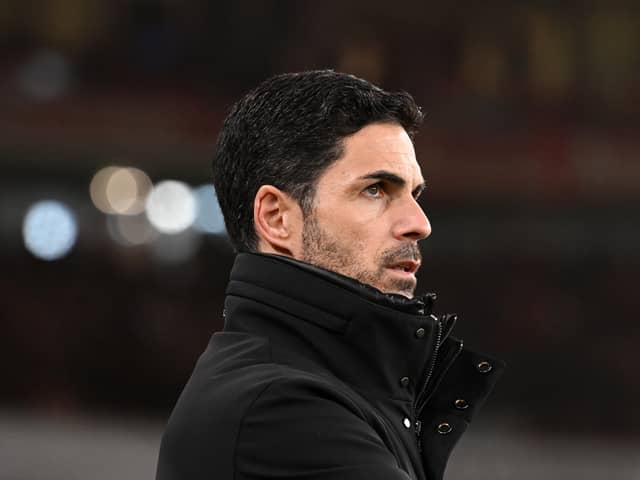 Arsenal manager Mikel Arteta.