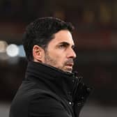 Arsenal manager Mikel Arteta.