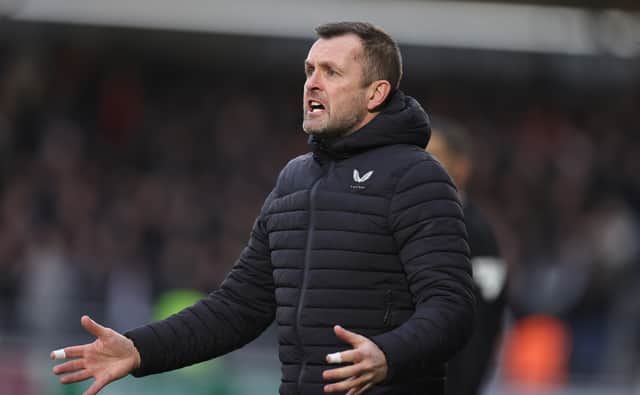 Charlton Athletic manager Nathan Jones.