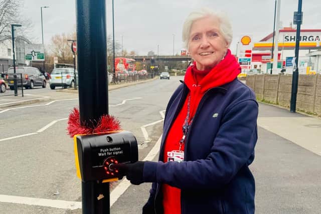 Dee Riley has been successful in her campaign to get new traffic lights installed at Greenford Road Junction, in Ealing