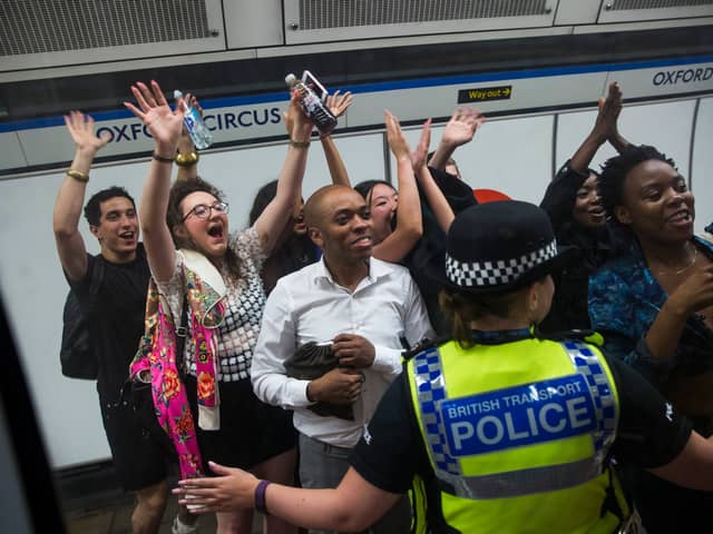 Several Tube lines will operate throughout the night tonight amid New Year's Eve celebrations 