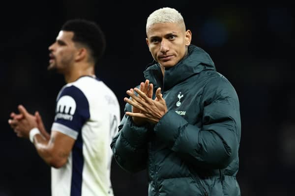Richarlison is expected to return to action in January.