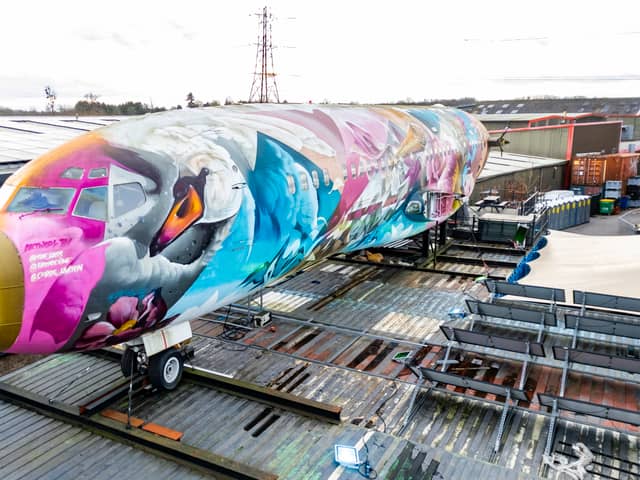 An abandoned Boeing 727 plane has been transformed into the world's coolest Airbnb - and makes guests feel like billionaires. 