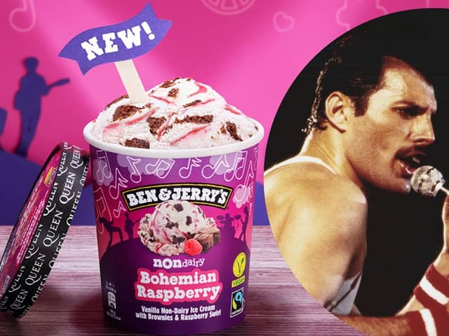 Ben & Jerry's has launched a new flavour which will honour rock music legend Freddie Mercury (Photo: Hope & Glory/Getty)
