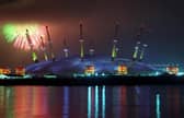 The Millennium dome on January 1st 2000