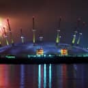 The Millennium dome on January 1st 2000