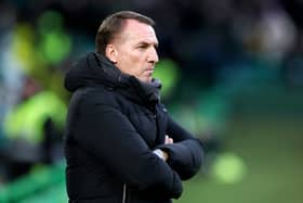 Brendan Rodgers, Manager of Celtic, looks on prior to the William Hill Premiership match between Celtic FC and St. Mirren FC at Celtic Park on January 05, 2025 in Glasgow, Scotland