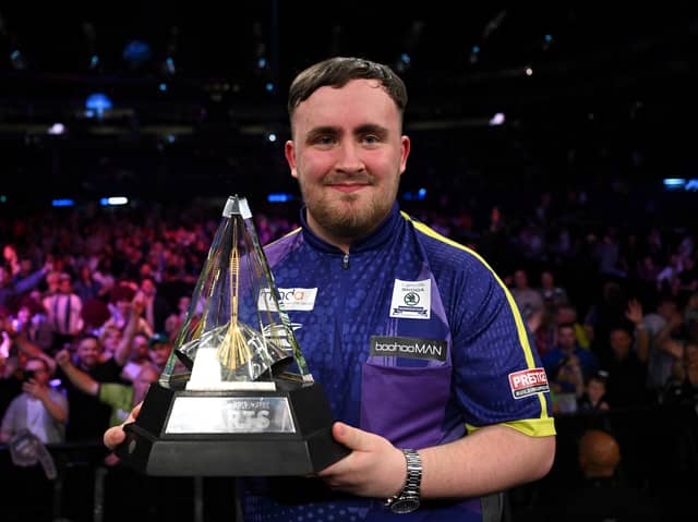 Luke Littler won the Premier League Darts in 2024.